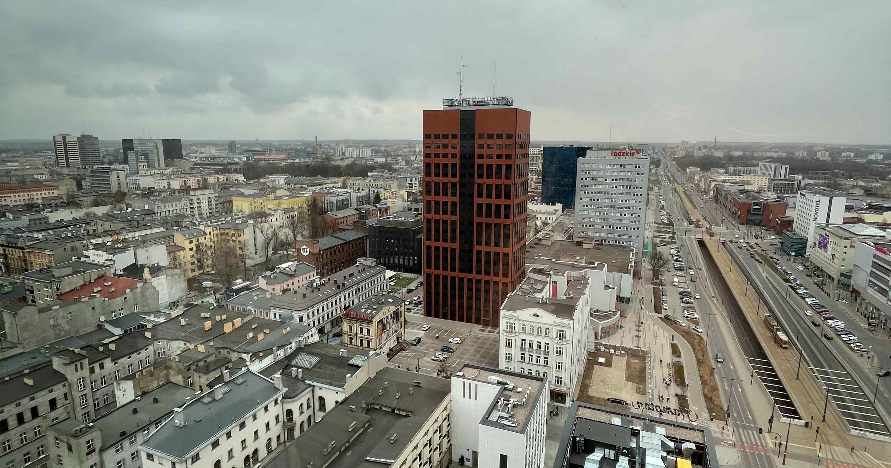 Zdjęcie zrobione podczas podróży do Łodzi